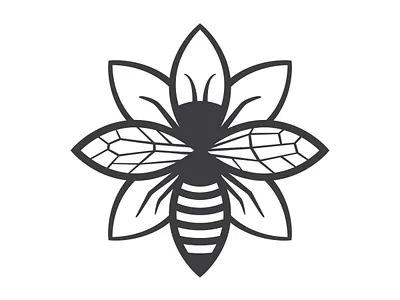 Bee Blossom Flower [Concept] antioxidants bee bees beeswax blossom bud butterfly comb fertilize flower hive honey honeycomb hornet immune logo migrate pollen queen wasp