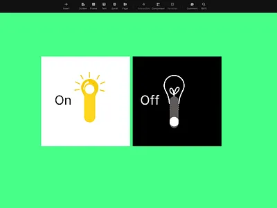 Daily UI 015 - On/Off Switch dailyui dailyuichallenge design framer on off switch ui ux