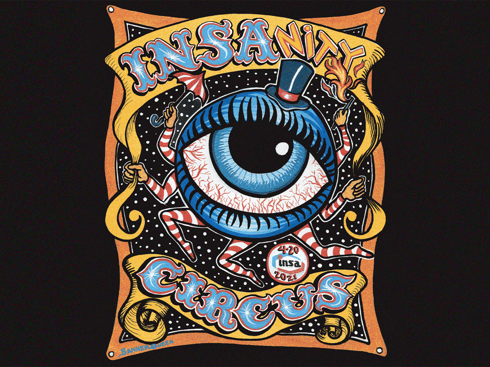 Insa Event art direction design illustration