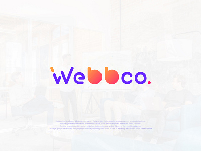 Webbco - Web Design & Development Agency adobe agency brand branding combination design development graphic design identity illustrator lettermark logo logotype mark playful typography vector web webbco wordmark