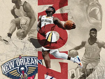 Zion graphic design photoshop sports design