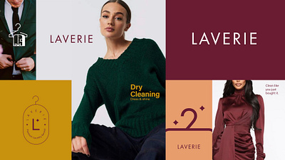 L A V E R I E - Premium Laundry Service app brand identity branding branding and identity branding design cairo design egypt illustration kareemgouda kareemgoudastudio laundry laverie logo logodesign service ui