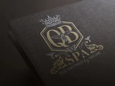 Logo Design: QB Spa, Victoria BC bc branding canada design graphic design graphic design illustration jesse ladret logo malcontent creative print spa type typeography typography vancouver island vector victoria victoria bc