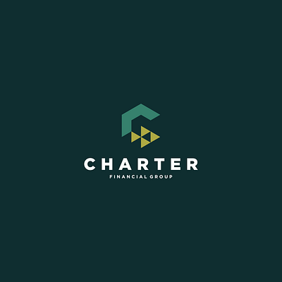 Charter Financial Group accounting branding business character cletter clogo cmonogram design finance financial icon logo logodesigns symbol vector