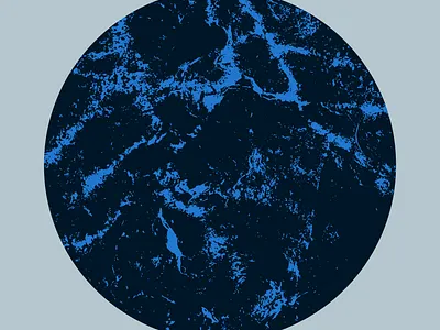 Vectorized rock texture on blue circle illustrator palantir rock texture vector