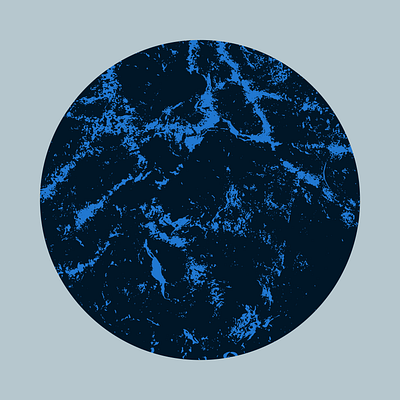 Vectorized rock texture on blue circle illustrator palantir rock texture vector