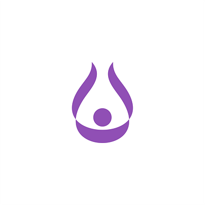 Yoga abstract abstract branding design flat logo modern simple sports yoga