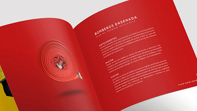 Annual Report | Fire Department annual report editorial visual design