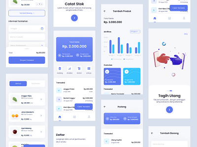 Qasire - Store Financial Tracker app design design design app financial tracker flat design illustration logo mobile app store store app tracker app ui uidesign uiux ux