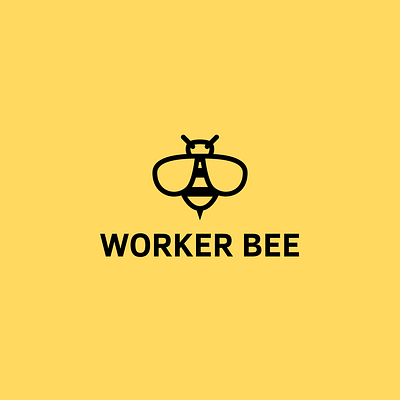 Logo with Bee Illustration | Turbologo agriculture animals bee brand design branding design graphic design honey hornet illustration insect logo logo design natural organic typography ui ux vector wasp
