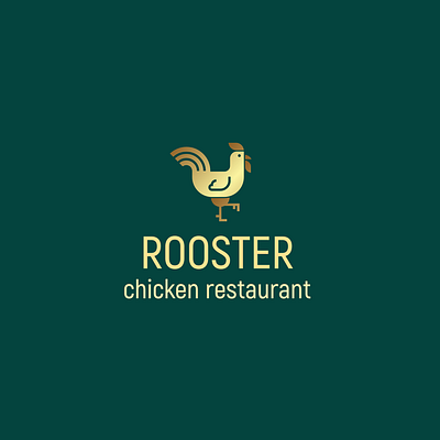 Restaurant Logo with Rooster | Turbologo agriculture animals bbq brand design branding design farm golden graphic design illustration logo logo design restaurant rooster rustic typography ui ux vector village