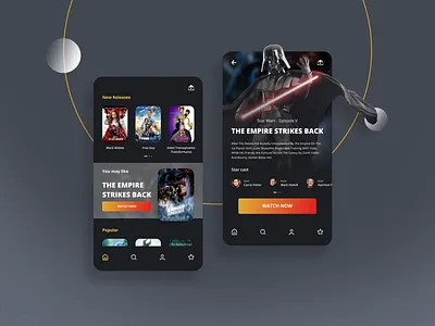 Daily UI 05: Movie card app dailyuichallenge design figma graphic design ui uichallenge uiux ux web webdesign