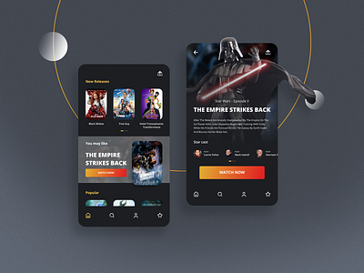 Daily UI 05: Movie card app dailyuichallenge design figma graphic design ui uichallenge uiux ux web webdesign