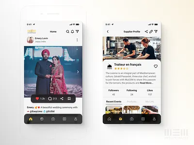 Wedding Supplies & Needs App Design event coordination event inspiration event management event organizer app event planner dashboard event planning app event service ratings event services app event supplier details event technology event vendor profiles event vendor ratings event vendor search mobile event management my event maker service marketplace vendor directory vendor listings vendor portfolio wedding planner app