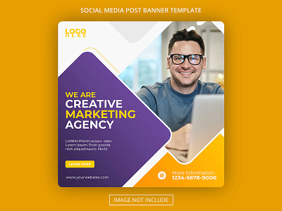 Social Media Banner for Business Services ads banner brand branding company creaative creative design flyer instagra instagram media post promotion social square website