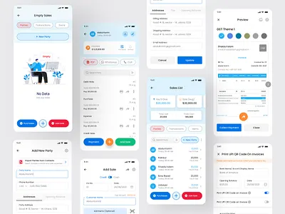 Sales pro-POS inventory billing & account management flutter UI animation app ui branding e commerce app ecommerce graphic design interface inventory mobile app logo mobile app design mobile ui onboarding app pos mobile app product design salespro ui ux ui design