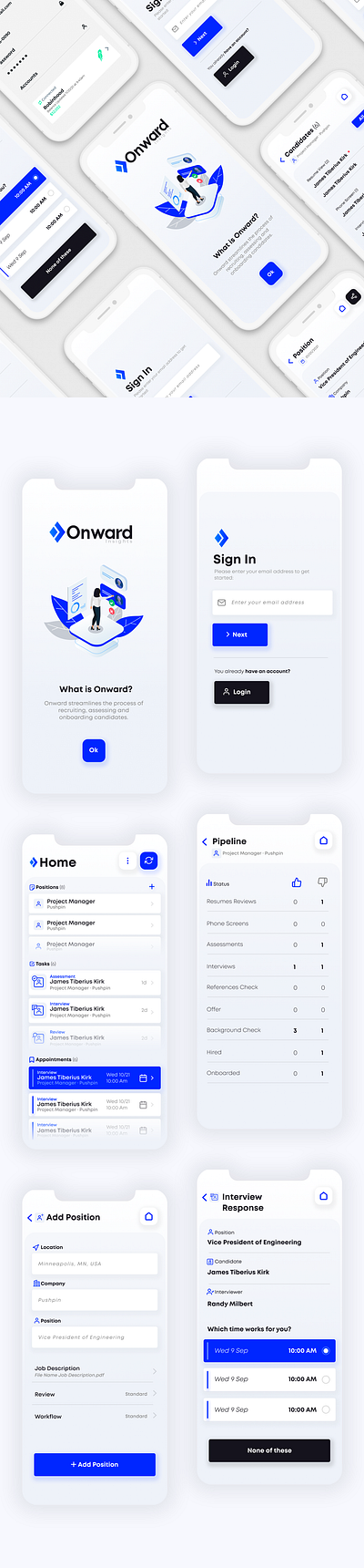 Hiring App Design