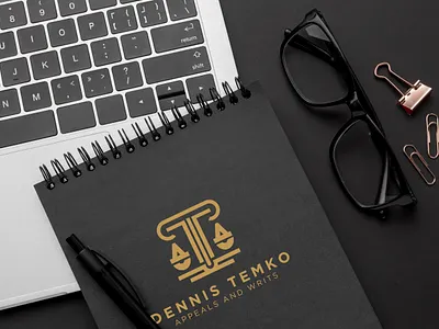 Dennis Temko creative logo law logo minimalist logo