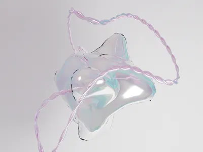 Bubble Gum Princess | 3D Abstract 3dart 3dgraphics abstract art blender concept design design3d