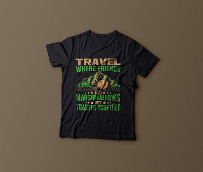travelling t-shirt design adventure adventure t shirt campain design graphic design hiking illustration logo love t shirt travel traveling