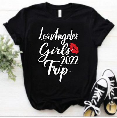 Los Angeles girls trip t short design business t shirt custom design custom typography design t shirt girl t shirt graphic design graphic t shirt los angeles t shirt minimal t shirt t shirt t shirt design trip trip 2022 trip 2022 t shirt trip t shirt typography typography t shirt typography t short