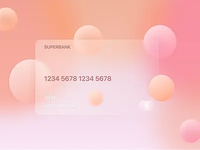 Glassmorphism UI design glassmorphism ui