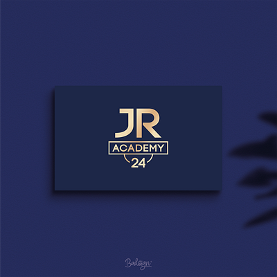 JR Academy 24 - Card branding design icon illustration logo vector