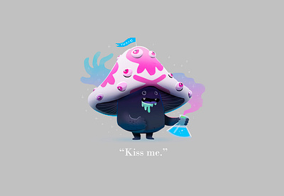 Poison Mushroom fantasy illustration mushroom poison