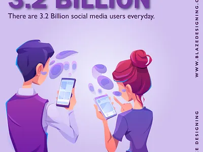 3.2 Billion Users design digitalmarketing graphic design marketing social media typography