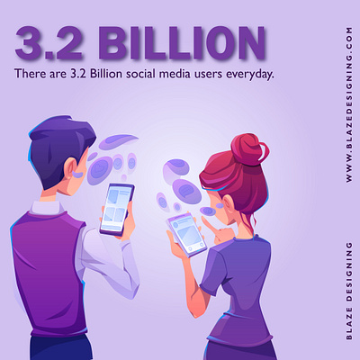 3.2 Billion Users design digitalmarketing graphic design marketing social media typography