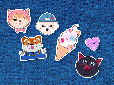 Amazing Beauty Sexy Dog Wow-wow so breathtaking terrific STICKER amazing animal illustration cat dog handsome icecream illustration k pop k pop stickers love stickers