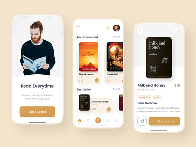 Book Store App book book store app branding buy design graphic design icon illustration logo mobile mobile app modern new popular sale store top ui ux vector