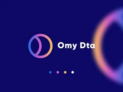 Omy Dta adobe design adobe illustrator brand concept brand iea colorfull logo design art dta gradiant design gradiant logo identity design logo concept logo idea modern brand modern design modern logo modern logo design omy