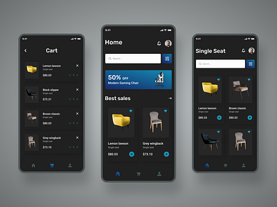 Wood App Design app design logo ui uiux ux