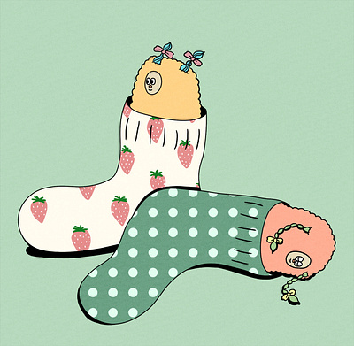 socks artwork characterdesign illustration