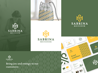 Sabrina Meissner - Logo and Brand Guidelines agency ambigram app artwork brand guideline brand guidelines brand identity branding business card company design graphic design illustration letter m letter s logo logo design rebells sculptures uiux