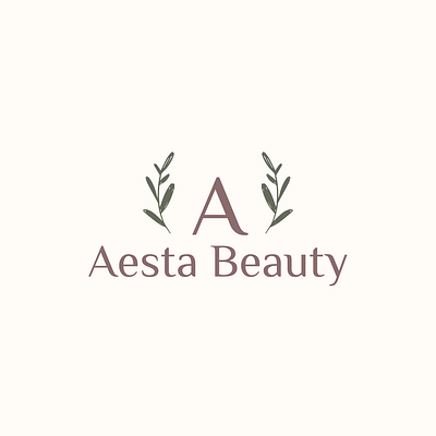 Beauty Logo with Letter A | Turbologo beauty beauty salon beauty spa botanical brand design branding design environment graphic design illustration letter a logo logo design plant typography ui ux vector