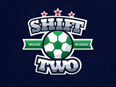 SHIFT TWO branding graphic design green illustration logo sports