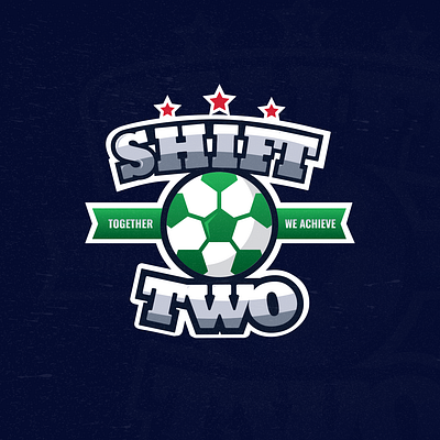 SHIFT TWO branding graphic design green illustration logo sports