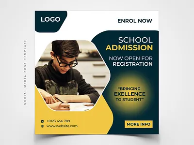 Social Media Post Template advertising