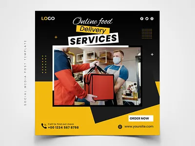 Social Media Post Template advertising