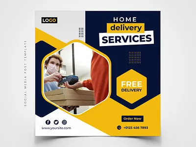 Social Media Post Template advertising