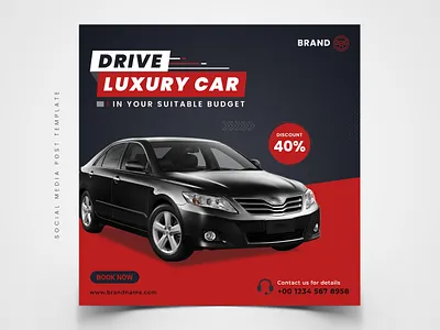 Social Media Post Template advertising