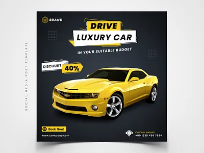 Social Media Post Template advertising