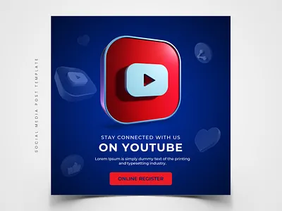 Social Media Post Template advertising