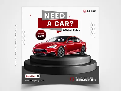 Social Media Post Template advertising