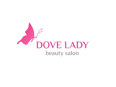 Beauty Logo with Pink Butterfly | Turbologo beauty beauty salon brand design branding butterfly design feminine graphic design illustration logo logo design mulberry pink typography ui ux vector