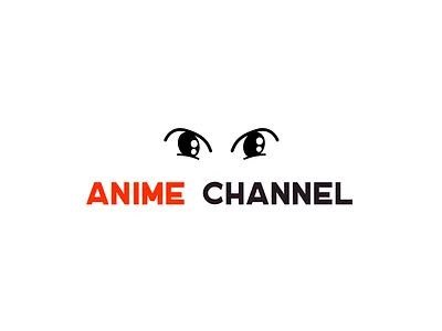 Logo with Anime Eyes | Turbologo anime brand design branding channel design entertainment eyes film graphic design illustration logo logo design typography ui ux vector youtube