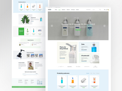 Inter Alcohols design disinfectants disinfection disinfection products ecommerce gels hygiene layout presta shop shop design web design webdesign website