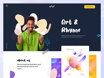 Artist Agency Web UI 😘 2021 trends artist interface artist web best interface design best ui design branding design design agency web ui graphic design illustration illustration web ui logo minimal modern ui ux web website